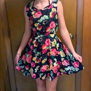 Foley patterned summer dress